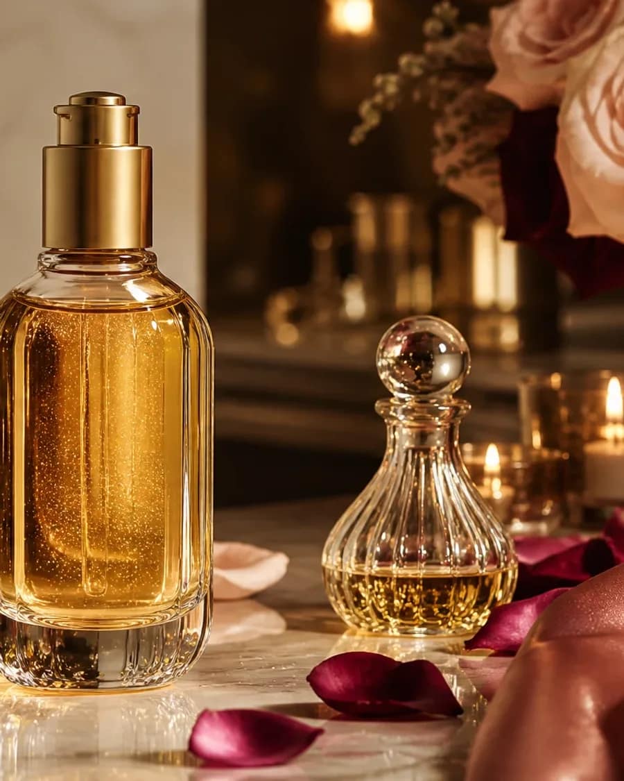 Gold Shimmer Body Oil