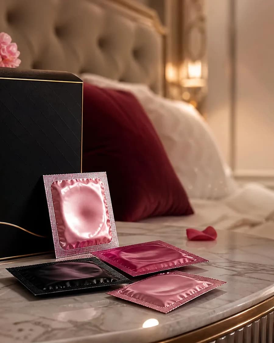 Vegan Latex-Free Condoms, 10 pack